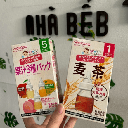 Trà Wakodo cho bé từ 1 tháng